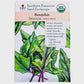 Beaujolais Spinach Seeds (Organic) Southern Exposure Seed Exchange