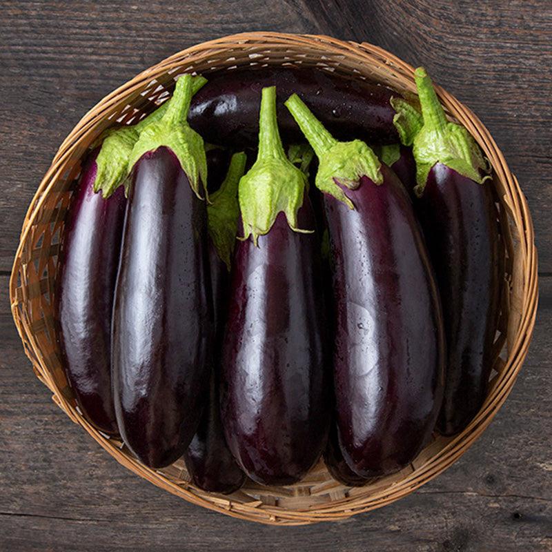determina garden 200pcs rare eggplant seeds garden plants organi Diamond Eggplant Seeds (Organic)