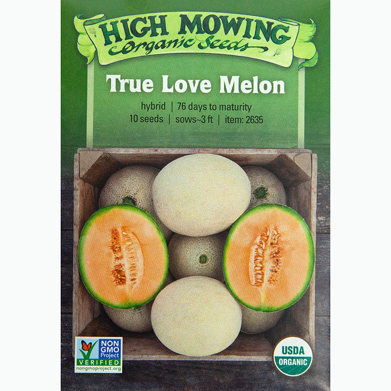 Seed Pack For True Love Melon By High Mowing Organic Seeds