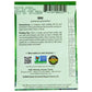 Greensleeves Dill seed pack photo back