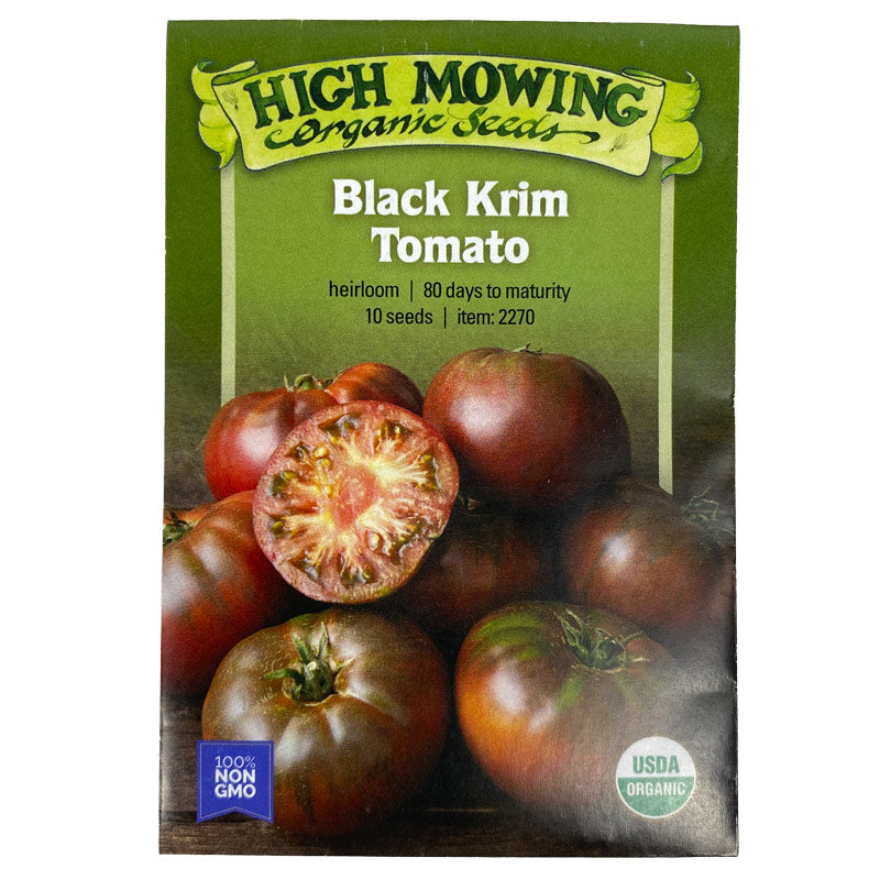 Organic Black Krim Tomato High Mowing Seeds