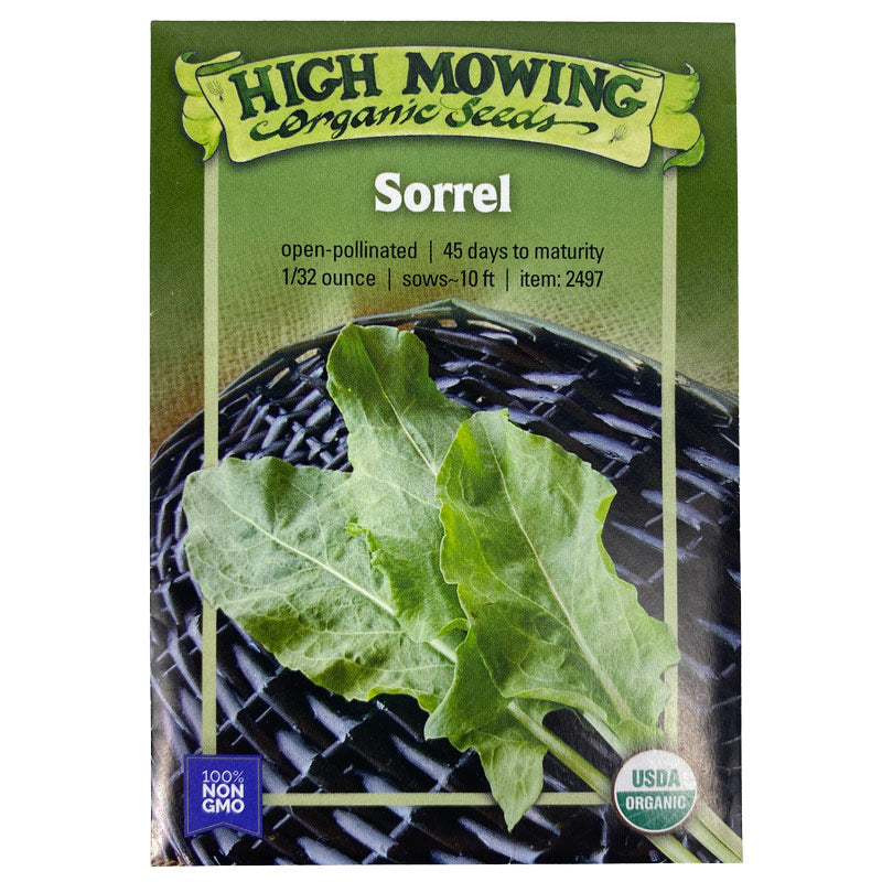 Organic Sorrel High Mowing Seeds
