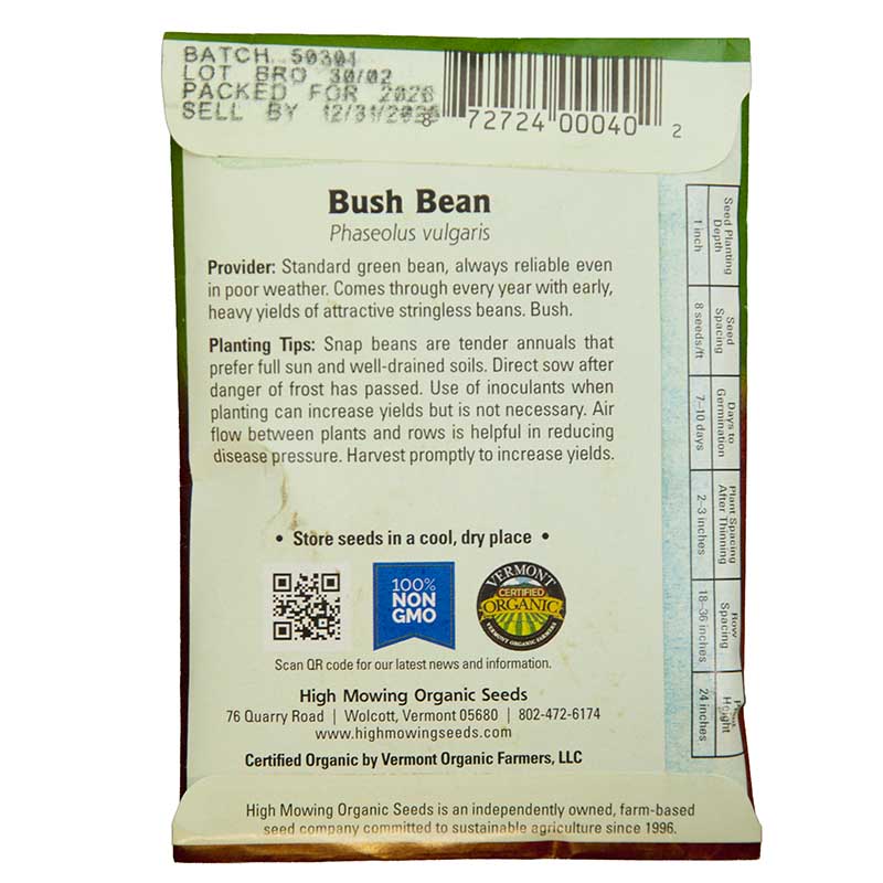 Garden Starter 6 Seeds Packets (Organic)