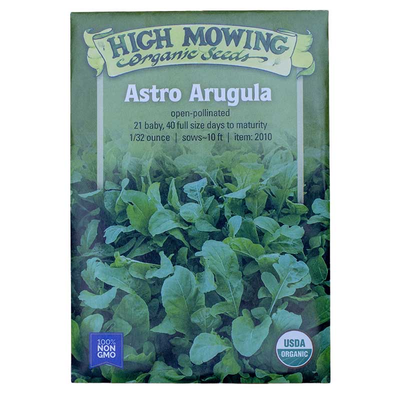 Easy Salad Greens 3 Seeds Packets (Organic) High Mowing Seeds