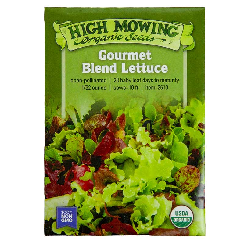 Container Garden 6 Seeds Packets (Organic) High Mowing Seeds