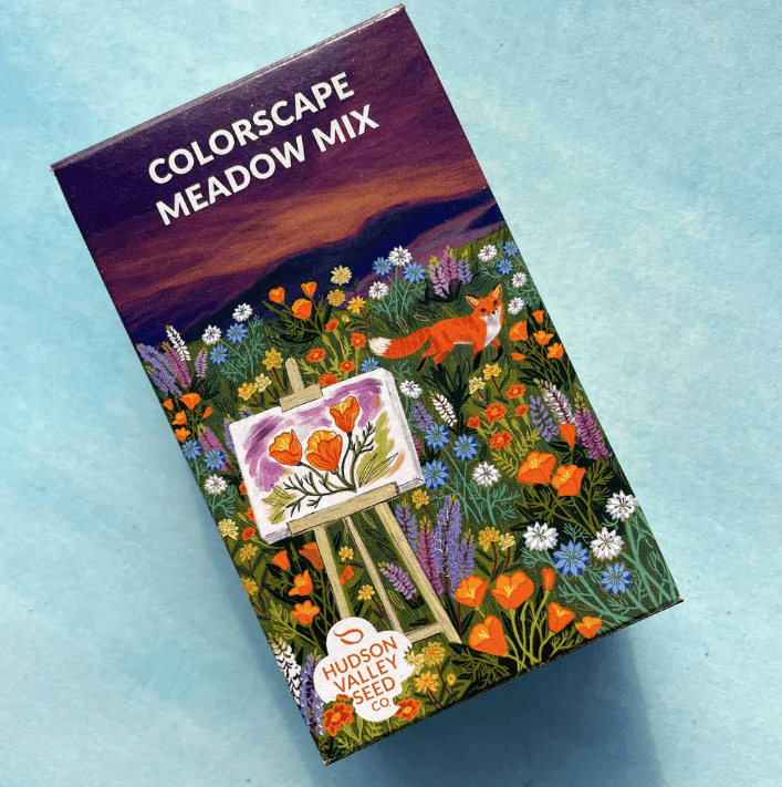 the wildflower seed company Colorscape Wildflower Mix Seed Shaker