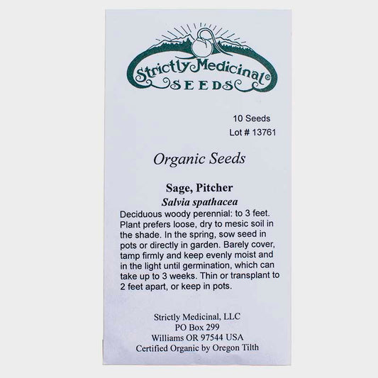Pitcher Sage Seeds (Organic) Strictly Medicinal