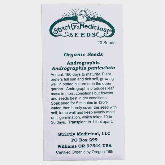 Andrographis Seeds (Organic) Strictly Medicinal