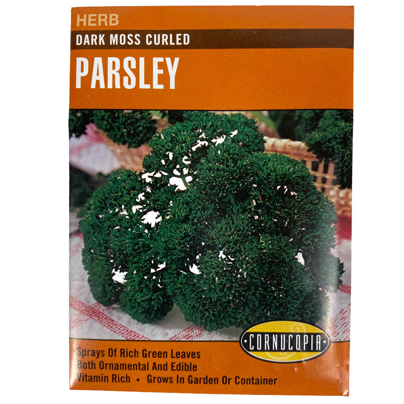 Organic Moss Curled Parsley Renees Garden