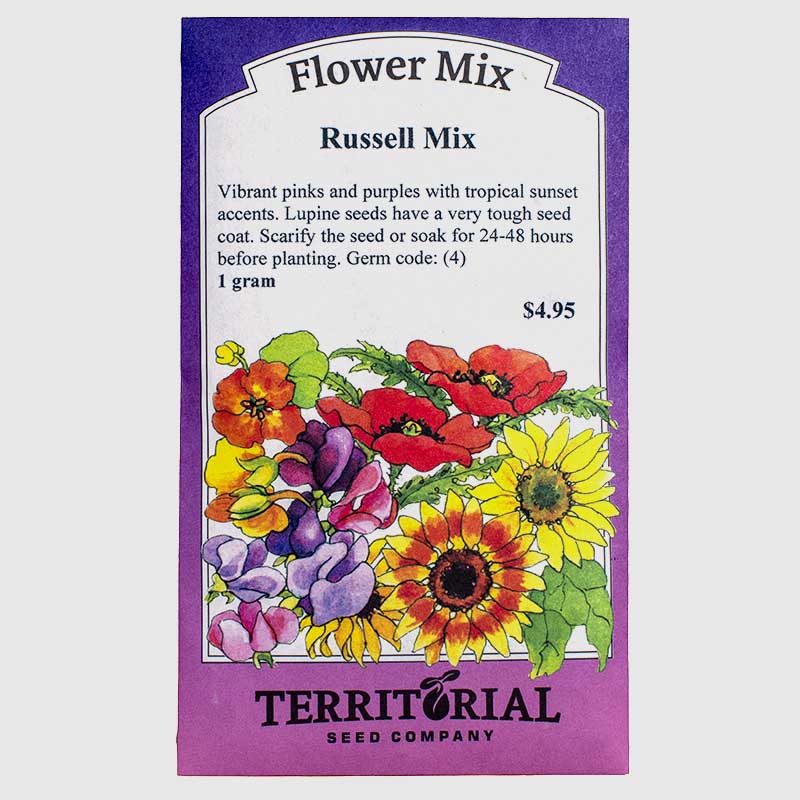 Lupine Russell Seeds Mix Territorial Seed Company