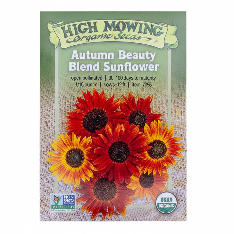 Summer of Sunflowers 3 Seeds Packets (Organic) High Mowing Seeds