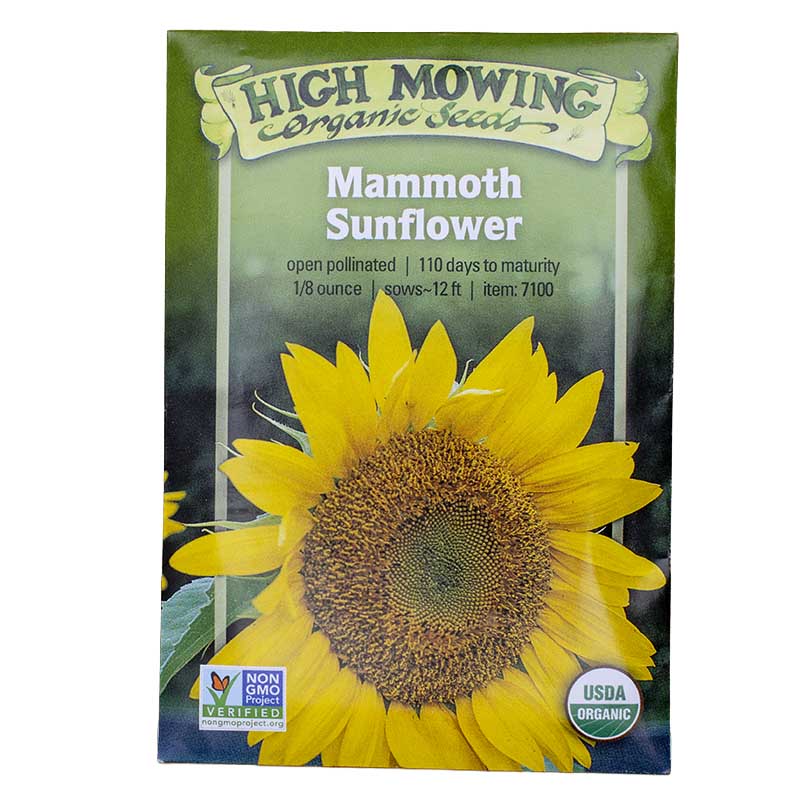 Summer of Sunflowers 3 Seeds Packets (Organic) High Mowing Seeds