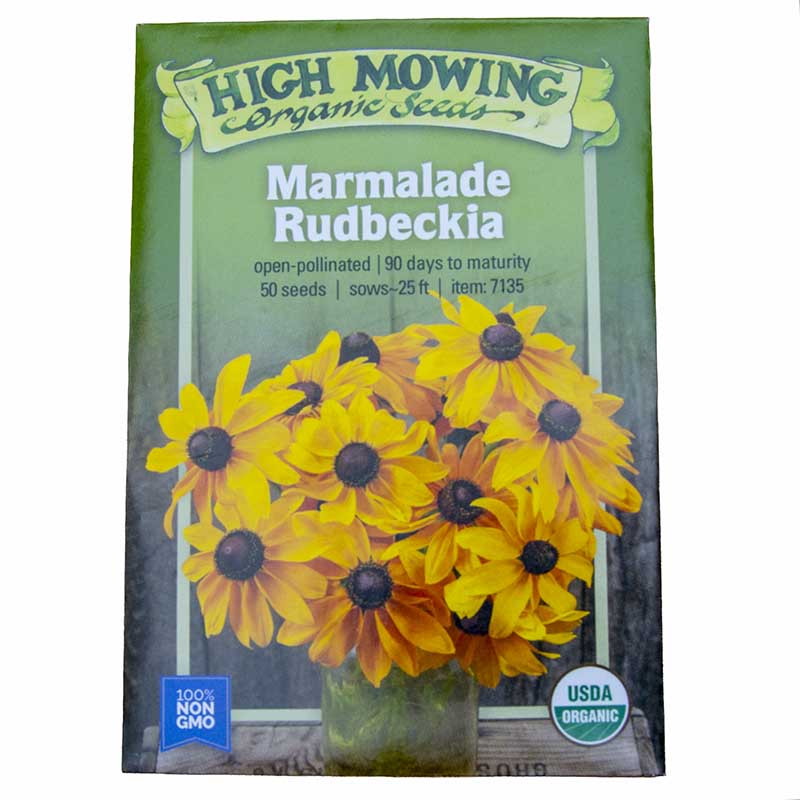 Marmalade Rudbeckia Seeds (Organic) High Mowing Seeds