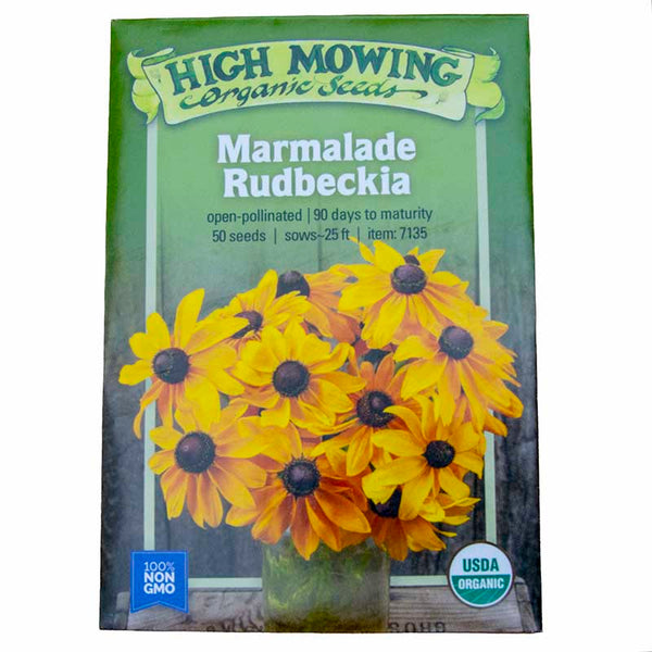 orange marmalade plant seeds Marmalade Rudbeckia Seeds (Organic)