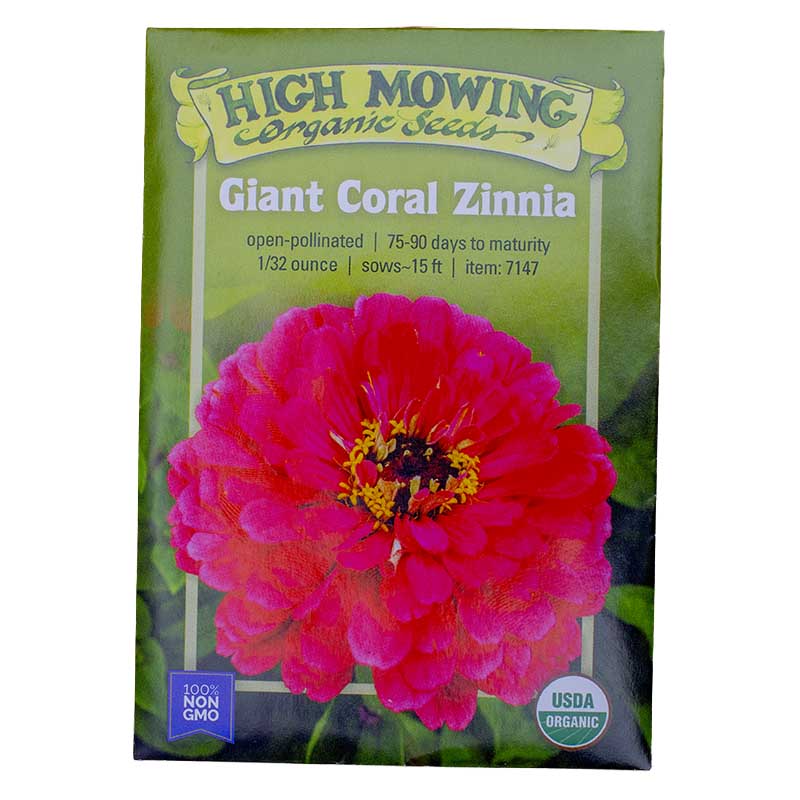 Bouquet Garden 5 Seeds Packets (Organic) High Mowing Seeds