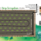 Drip Irrigation Starter Kit for 8'x4' Garden Bed