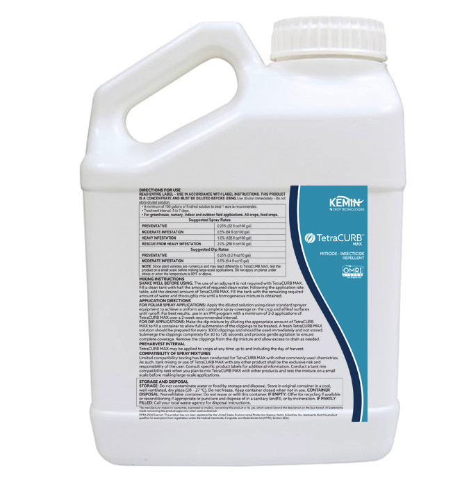 TetraCURB MAX Organic Miticide-Insecticide (1 Gallon) (OID COMM)