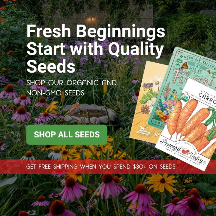 Organic Nursery & Organic Gardening Supplies Peaceful Valley Garden