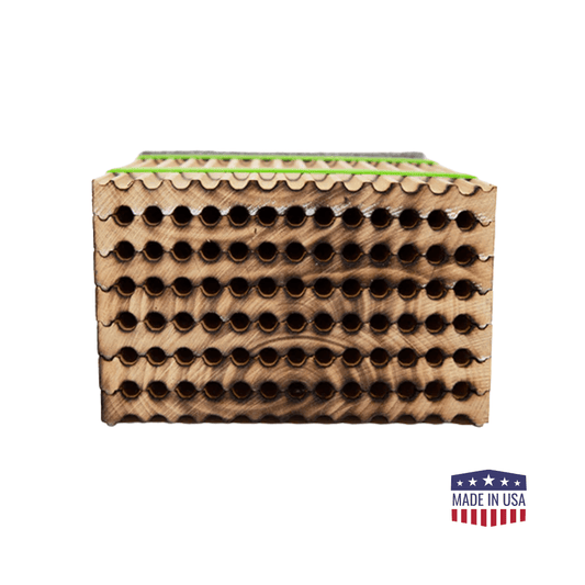 Summer Reusable Wood Trays for Leafcutter Bees - Grow Organic