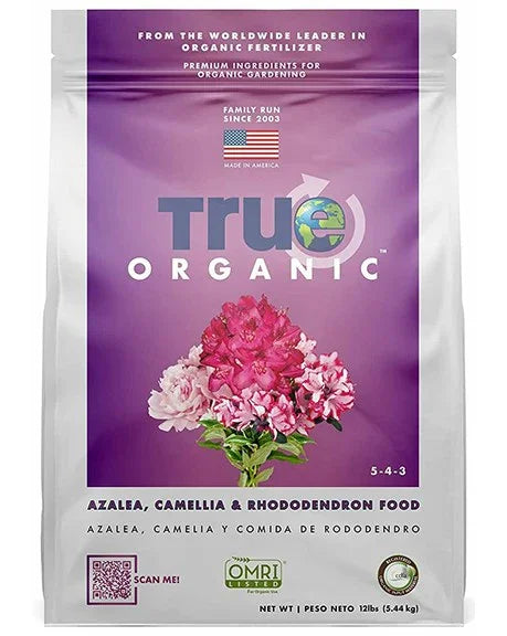 True Organic - Azalea, Camellia, & Rhododendron Food 12lbs BFG Supply Co