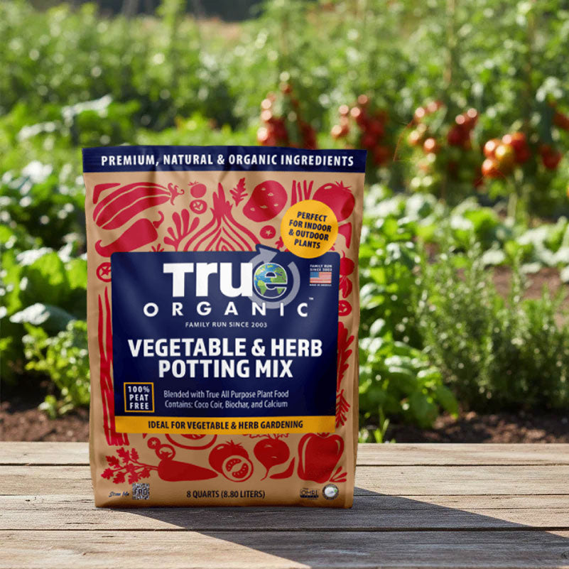 True Organic - Vegetable & Herb Potting Mix 8qt BFG Supply Co