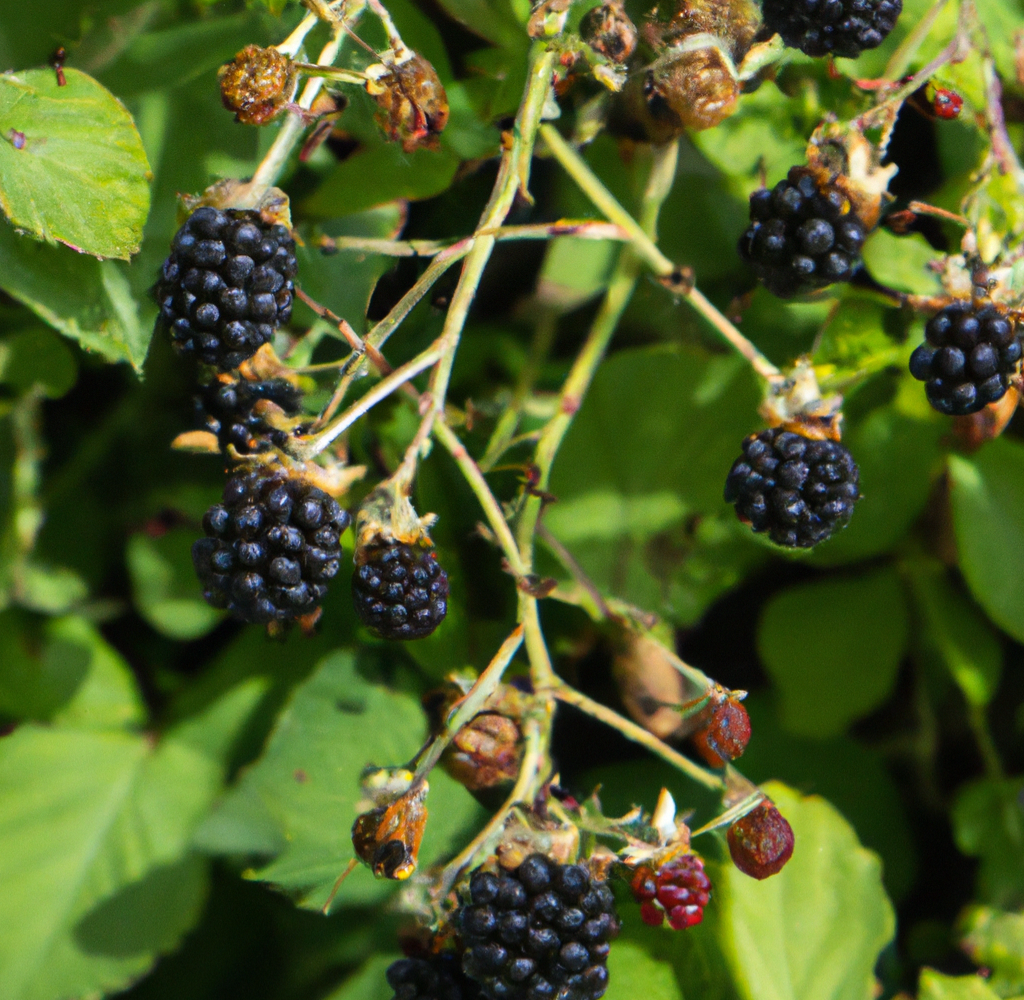 Organic Triple Crown Thornless Blackberry (1 Gallon)