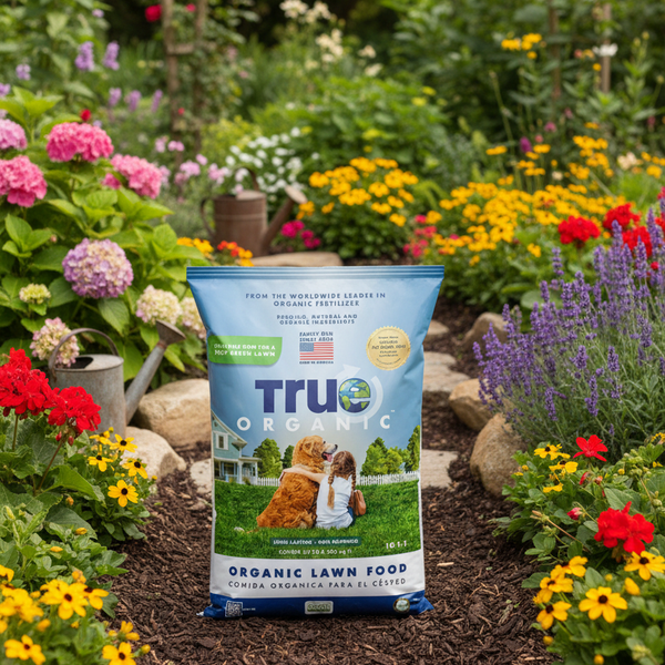 dog ate organic plant fertilizer True Organic Lawn Food 25lbs – Grow Organic