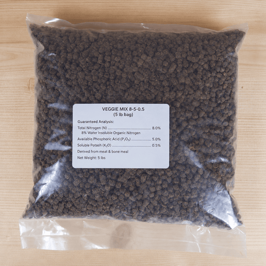 Veggie Mix 8-5-0.5 (5 lb bag) Grow Organic