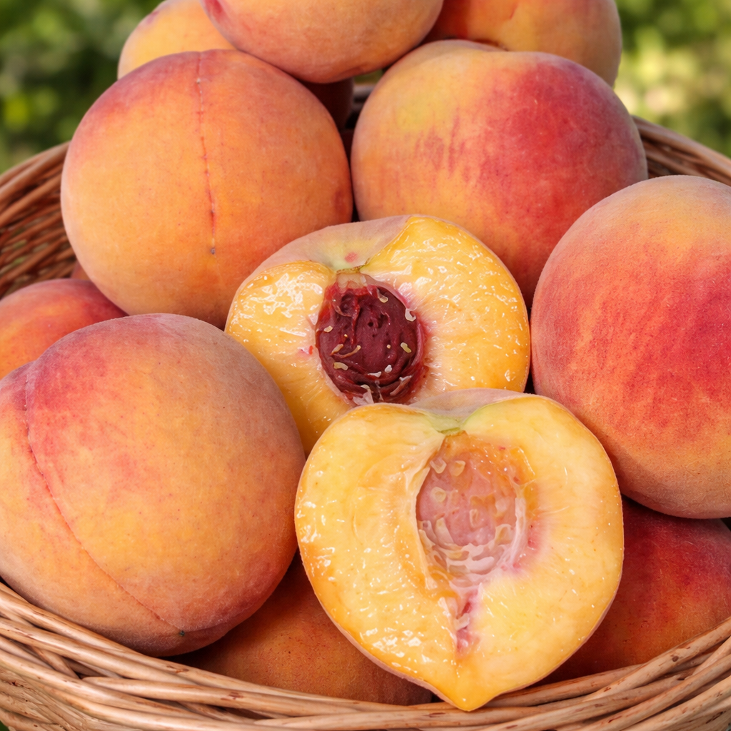Cold Hardy Peaches, 3 on 1 Multiple Grafted Fruit Tree Grow Organic