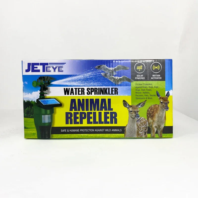Enviro JetEye Water Solar-Powered Motion-Activated Sprinkler – Grow Organic