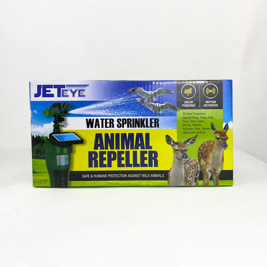 Enviro JetEye Water Solar-Powered Motion-Activated Sprinkler Grow Organic