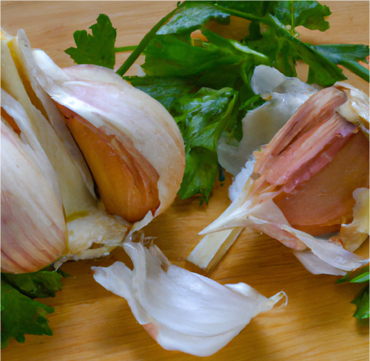 Conventionally Grown Garlic, German Red (lb)