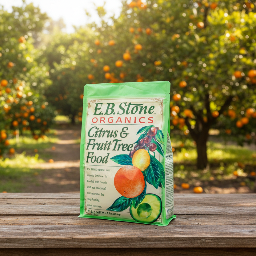 Citrus & Fruit Tree Food 7-3-3 (4 lb bag) EB Stone