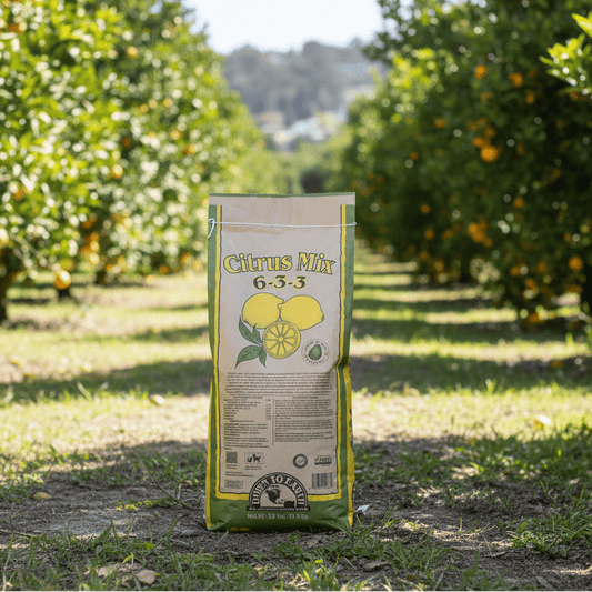 Citrus Mix Fertilizer 6-3-3 (25 lb Bag) Down to Earth