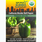 California Wonder Sweet Bell Pepper Seeds (Organic) San Diego Seed Company