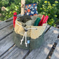 Garden Bucket Bag - Heavy Waxed Canvas The Celtic Farm