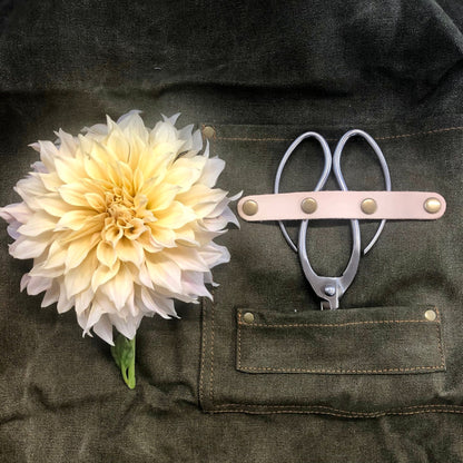 Gardening Apron - Waxed Canvas Apron with Pockets (Dark Green) The Celtic Farm