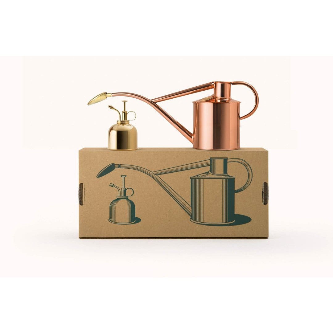 Haws Gardener Gift Set - Rowley Ripple & Spritzer Copper & Brass The Celtic Farm