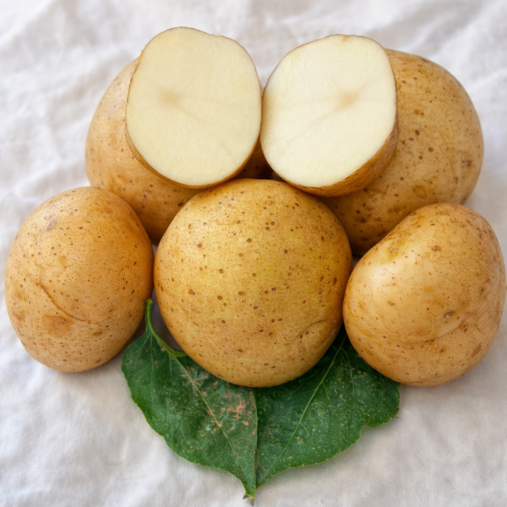 Organic Kennebec White Seed Potato (lb) Grand Teton Organic Seed Potatoes