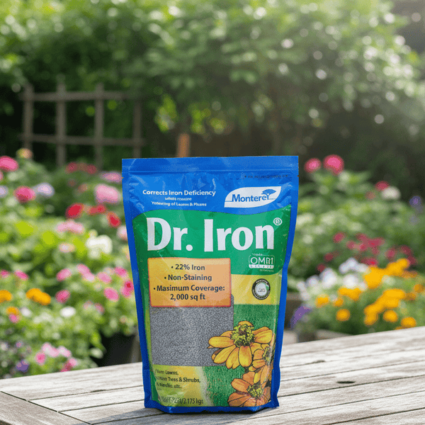 fertilizer with iron for plants Monterey Dr. Iron (7 lb)