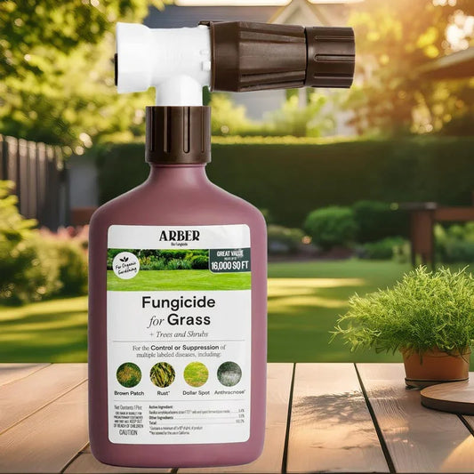 Arber Organic Fungus and Disease Control for Lawn, Tree and Shrubs, Ready to Use Spray Grow Organic