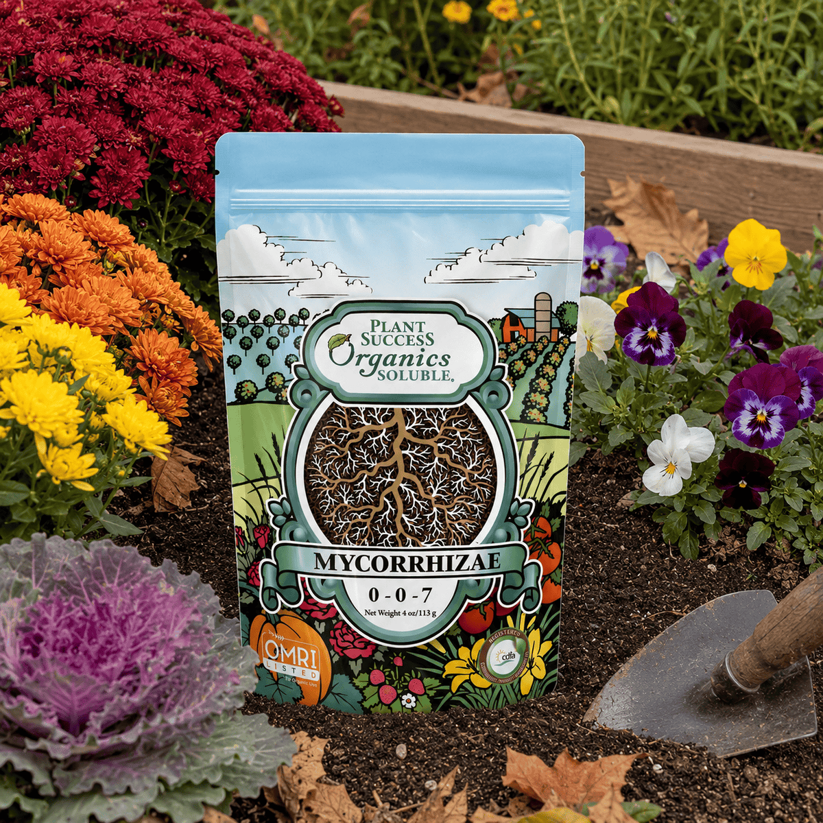 Plant Success Soluble Mycorrhizae (4 oz) Grow Organic