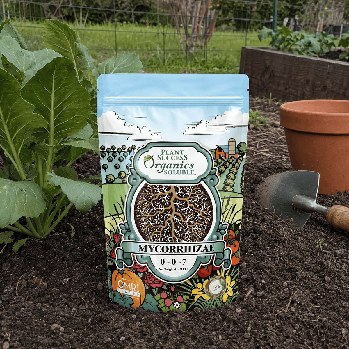 Plant Success Soluble Mycorrhizae (4 oz) Grow Organic