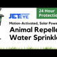 Enviro JetEye Water Solar-Powered Motion-Activated Sprinkler