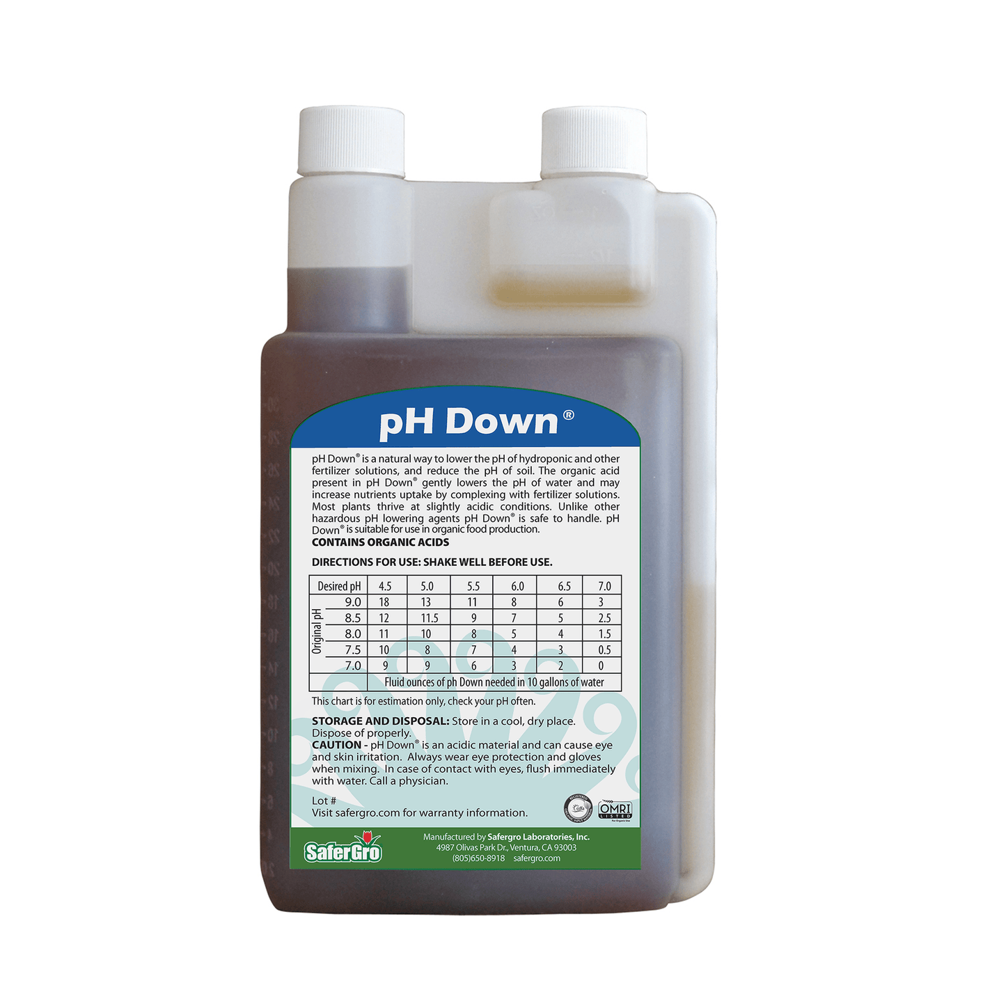 SaferGro pH Down SaferGro