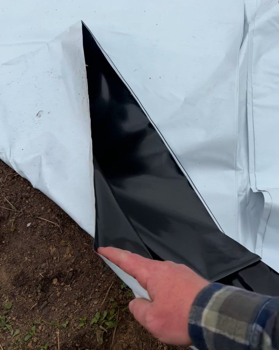 Silage Tarp – Dual-Sided, UV-Treated, Durable Design 20x40 Mindful Farmer