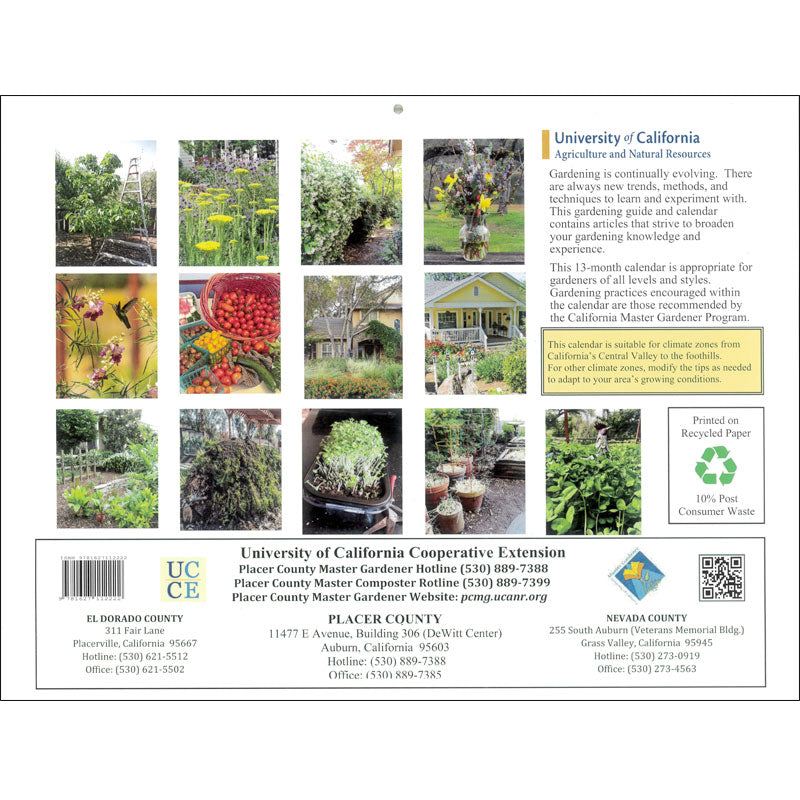 Gardener's Companion 2023 Calendar for Sale Grow Organic