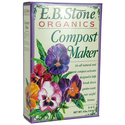 Compost Maker 4-4-2 (4 lb box) - Grow Organic Compost Maker 4-4-2 (4 lb box) Fertilizer