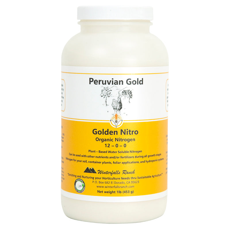 Golden Nitro Soy Protein Hydrolysate - Grow Organic Golden Nitro Soy Protein Hydrolysate Fertilizer