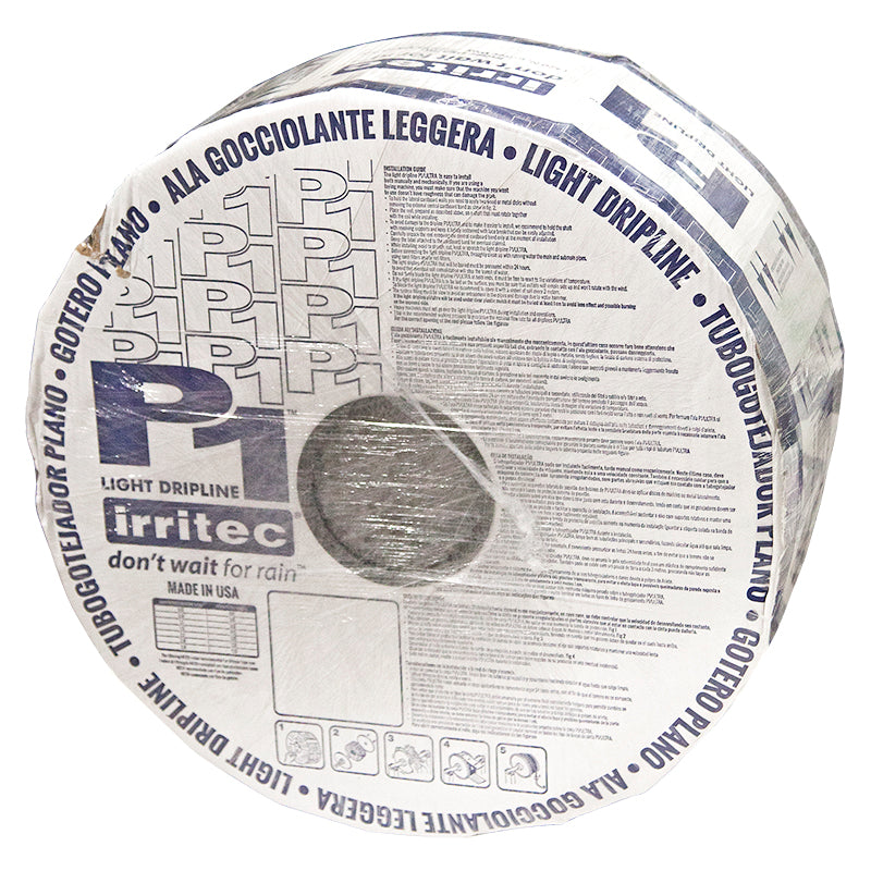 P1 Discrete Emitter Drip Tape 15 Mil (4100') - Grow Organic P1 Discrete Emitter Drip Tape 15 Mil (4100') Watering